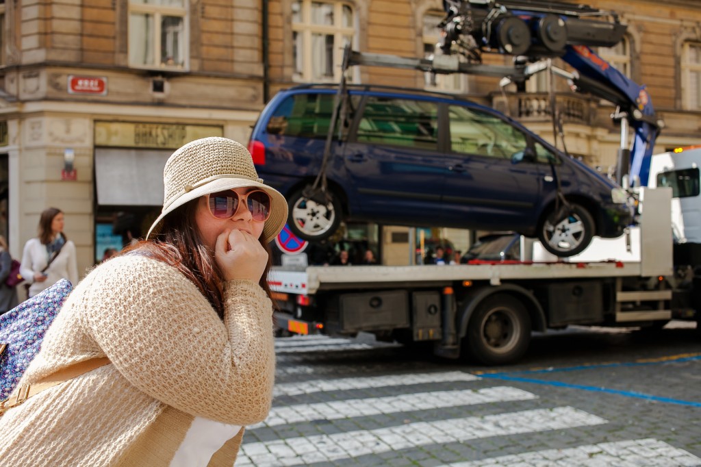 Falschparker abschleppen